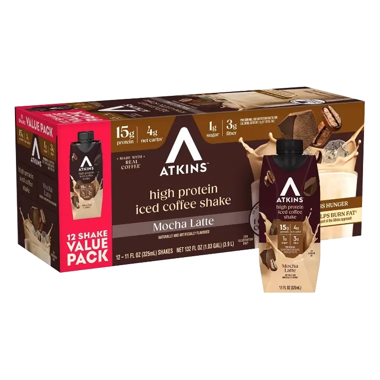 Atkins RTD Iced Coffee Shake - Mocha Latte