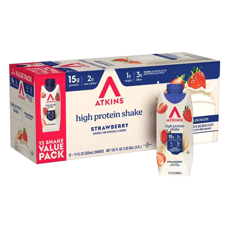 Atkins RTD Shake - Strawberry