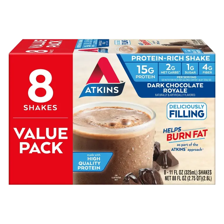 Atkins RTD Shake - Dark Chocolate Royale