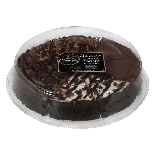 Chocolate Lovers' Variety Cheesecake