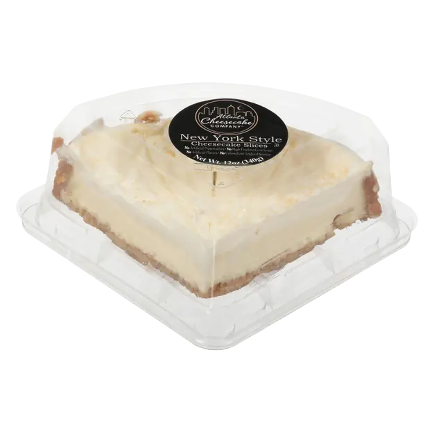 New York Style Cheesecake Slices
