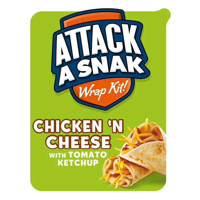 Chicken & Cheese Wrap Kit with Tomato Ketchup 86g