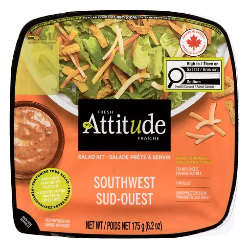 Individual Salad Kit Southwest 175 g