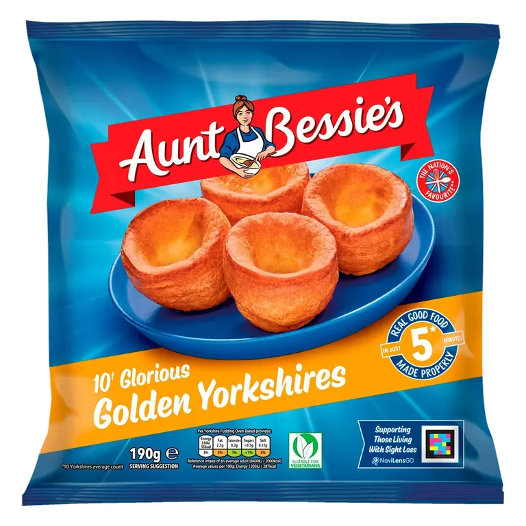 10 Glorious Golden Yorkshire Puddings 190g