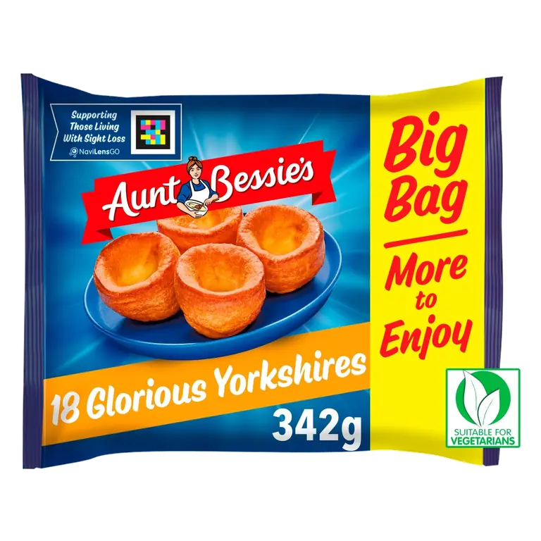 18 Glorious Golden Yorkshire Puddings 342g