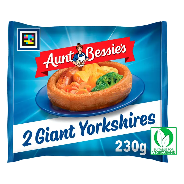 Aunt Bessie's 2 Giant Yorkshire Puddings 230g