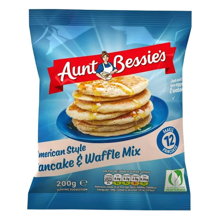 200g American Style Pancake & Waffle Mix