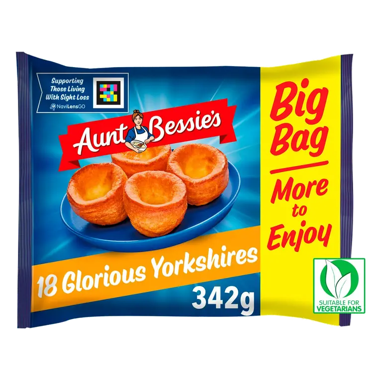Glorious Golden Yorkshire Puddings x18 342g
