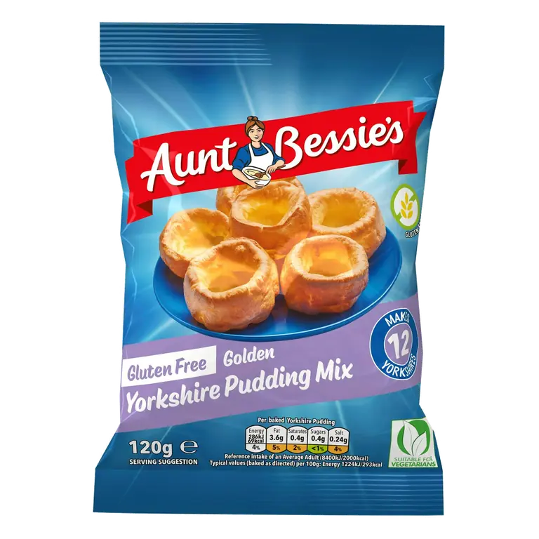 Gluten Free Golden Yorkshire Pudding Mix 120g