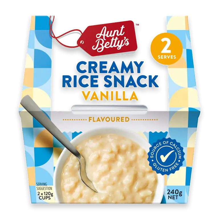 Creamy Rice Dessert Natural Vanilla
