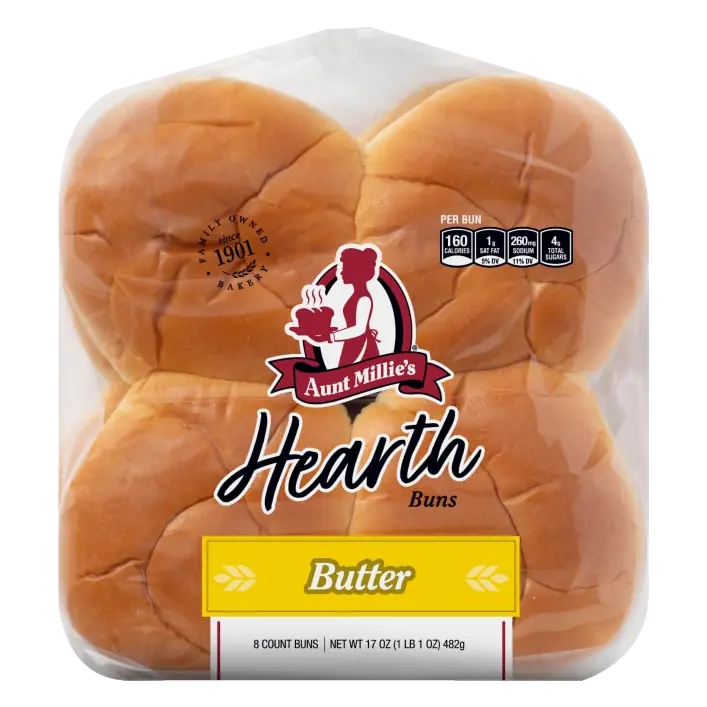 Butter Hamburger Buns