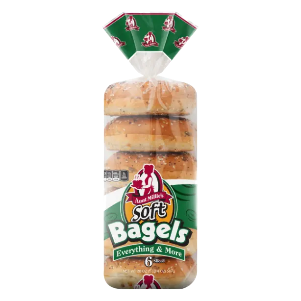 Everything & More Sliced Soft Bagels