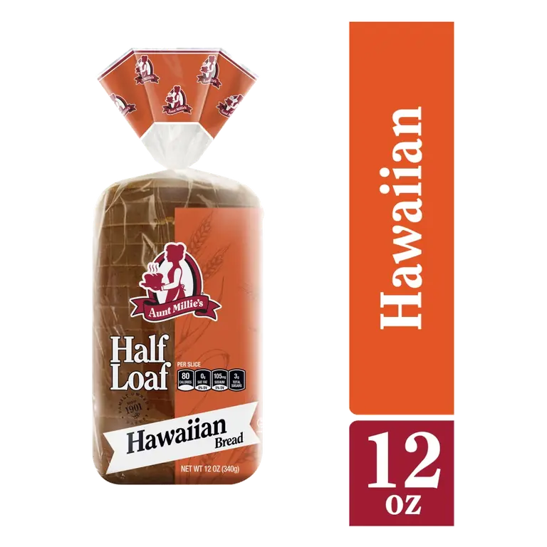 Hawaiian Half Loaf Bread