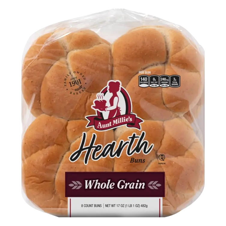 Whole Grain Hamburger Buns