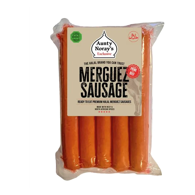 Merguez Halal Beef Sausages 250g