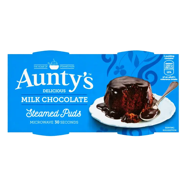 Chocolate Fudge Steam Pudding 2x100g