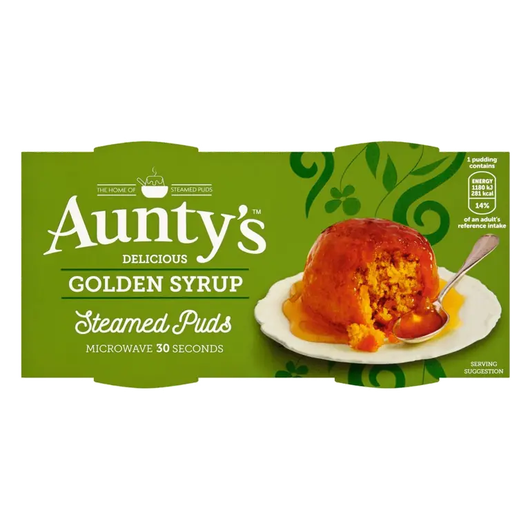 Delicious Golden Syrup Steamed Puddings