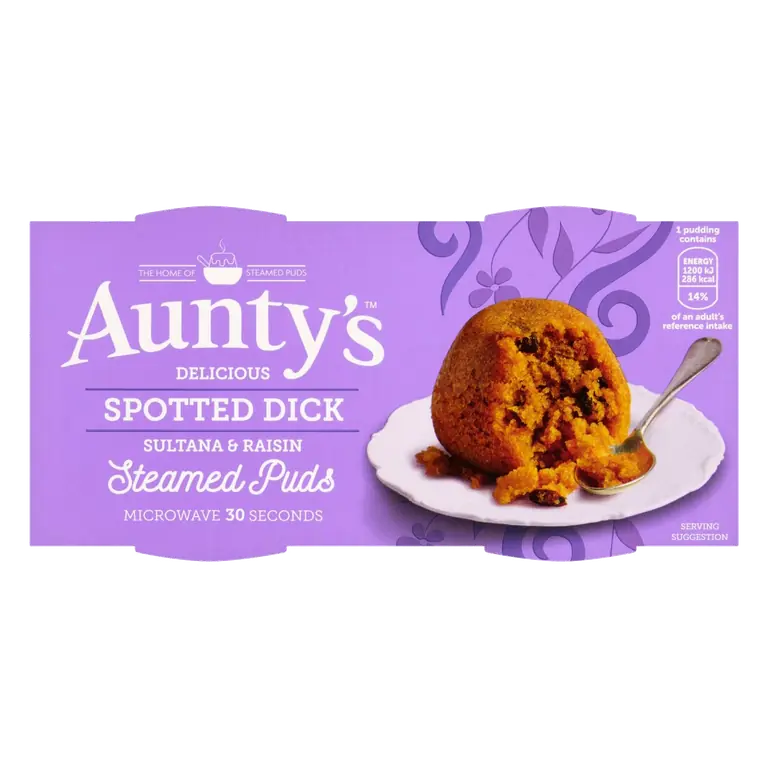 Spotted Dick Steamed Puds