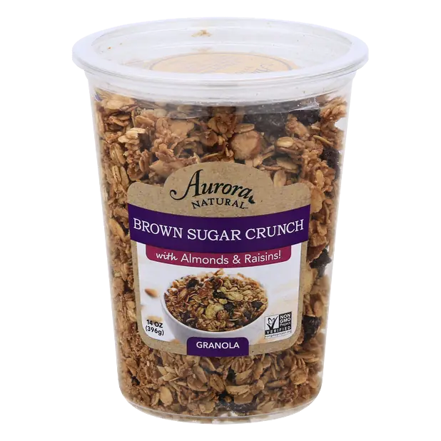 Brown Sugar Crunch with Almonds & Raisins Granola
