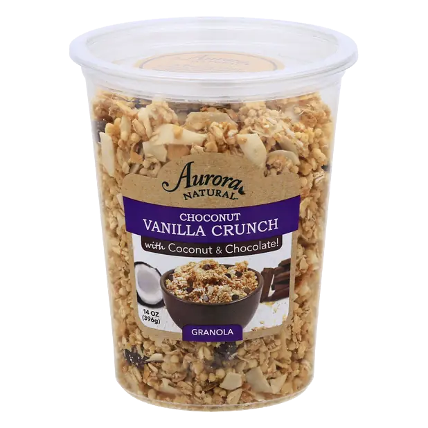 Choconut Vanilla Crunch with Coconut & Chocolate Granola