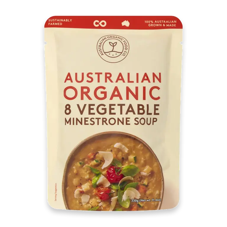 8 Vegetable Minestrone Soup Pouch