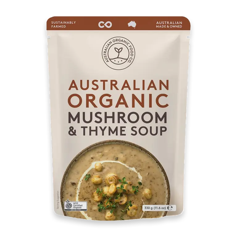 Mushroom & Thyme Soup