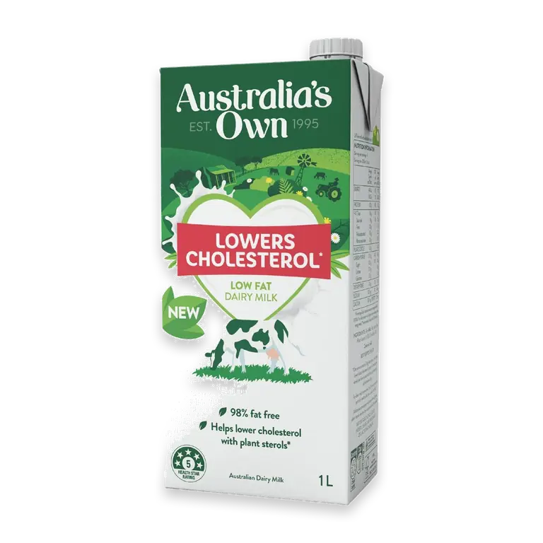 Lower Cholesterol Long Life Milk UHT