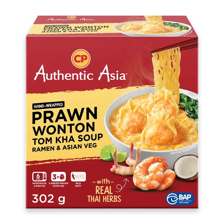 Prawn Wonton Tom Kha Soup