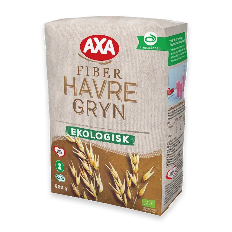 Fiberhavregryn Ekologiska 800g