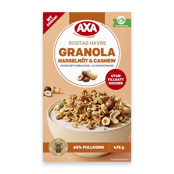 Hasselnöt Cashew Granola
