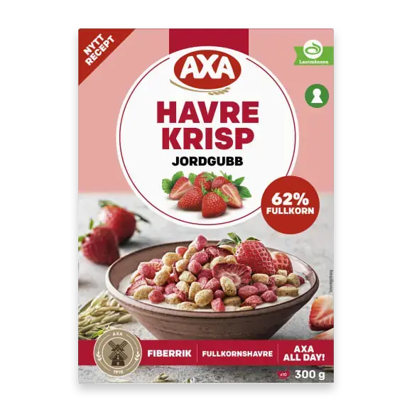 Krisp Jordgubb Havre