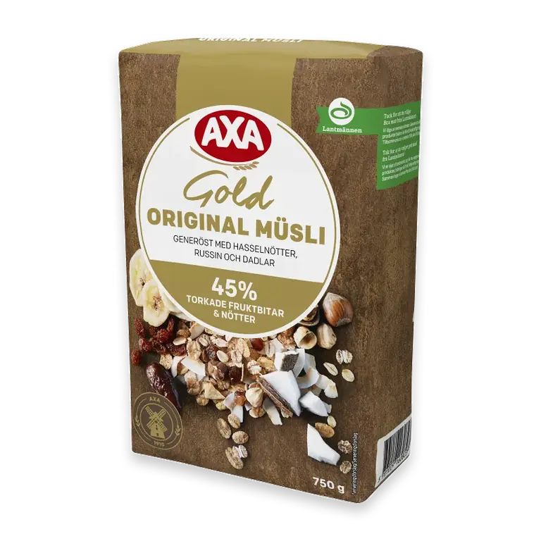 Müsli Gold original 750g