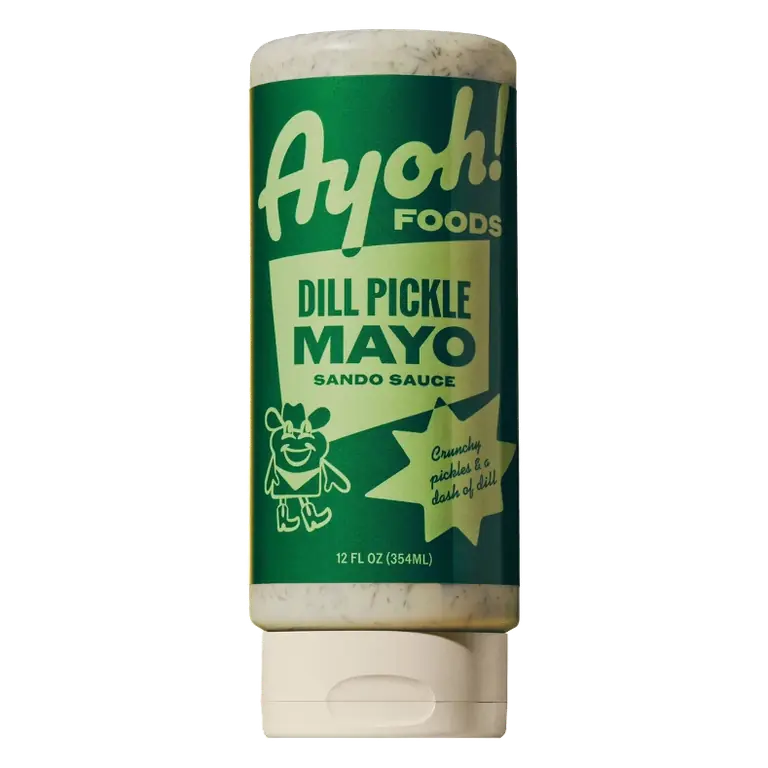 Ayoh! Dill Pickle Mayo Sando Sauce, 12 fl oz: Gluten-Free, Ketogenic