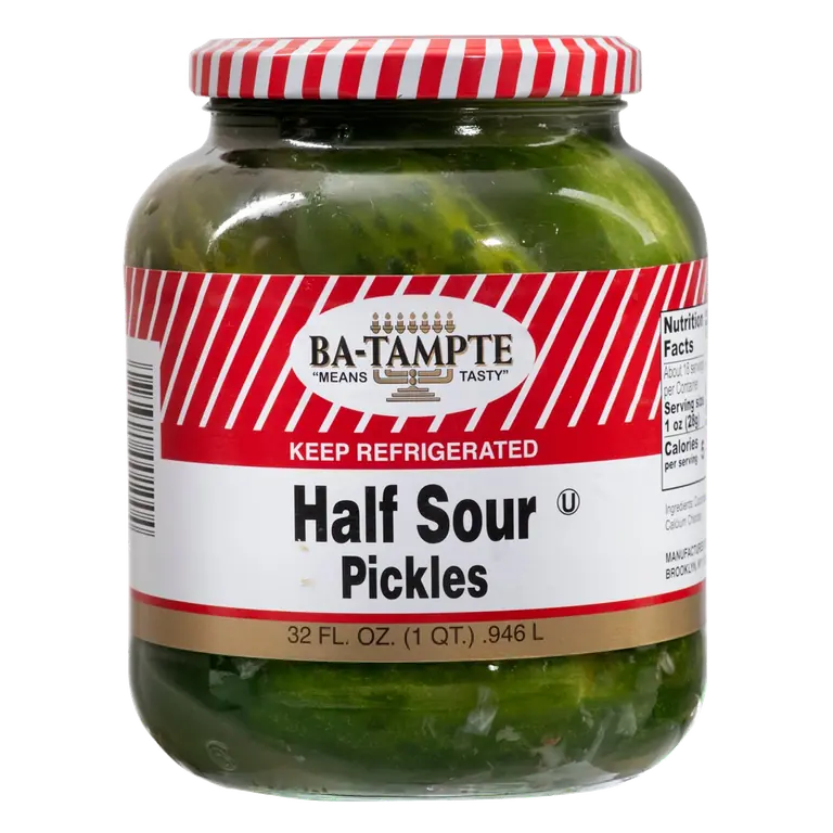 Half Sour Pickles