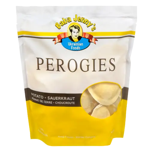 Baba Jenny's Perogies Potato And Sauerkraut 24 EA (frozen)
