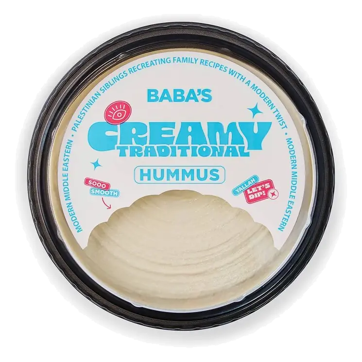 Baba's Creamy Traditional Hummus, 10oz
