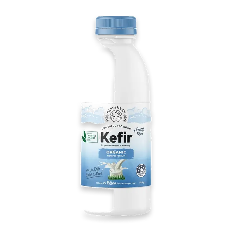 Powerful Probiotic Kefir Organic Natural Yoghurt