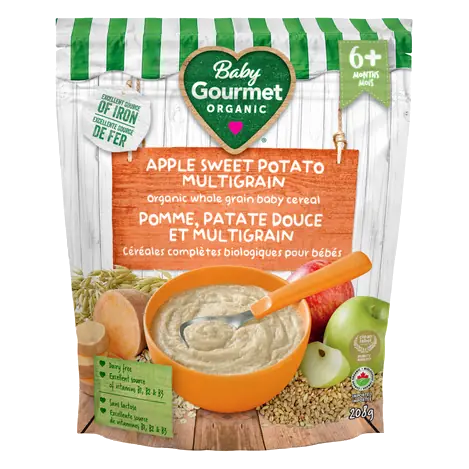 Organic Cereal Apple Sweet Potato Multigrain 208 g