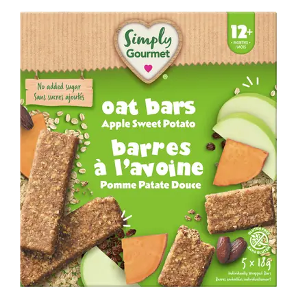 Oat Bars Apple Sweet Potato 90 g