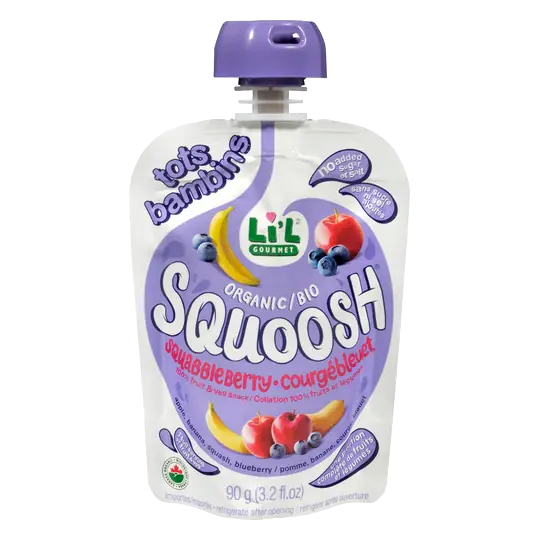 Organic Baby Snacks Squoosh Squabbleberry 90 g