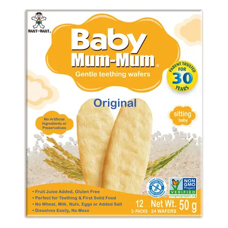 Gentle Teething Wafers Original 50 g