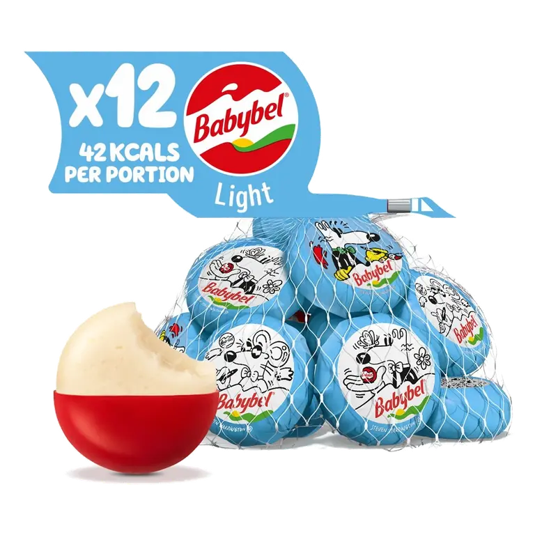 Mini Babybel Light Cheese Snacks 12 x 20g