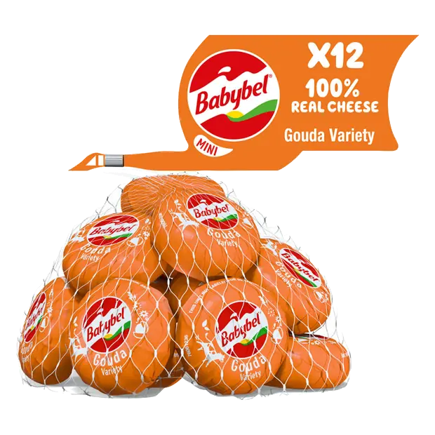 Mini Gouda Semi-Soft Snack Cheese - 12 ct