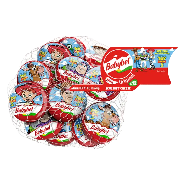 Mini Original Semi-Soft Snack Cheese - 12 ct