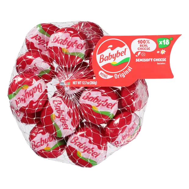 Mini Original Semi-Soft Snack Cheese - 18 ct