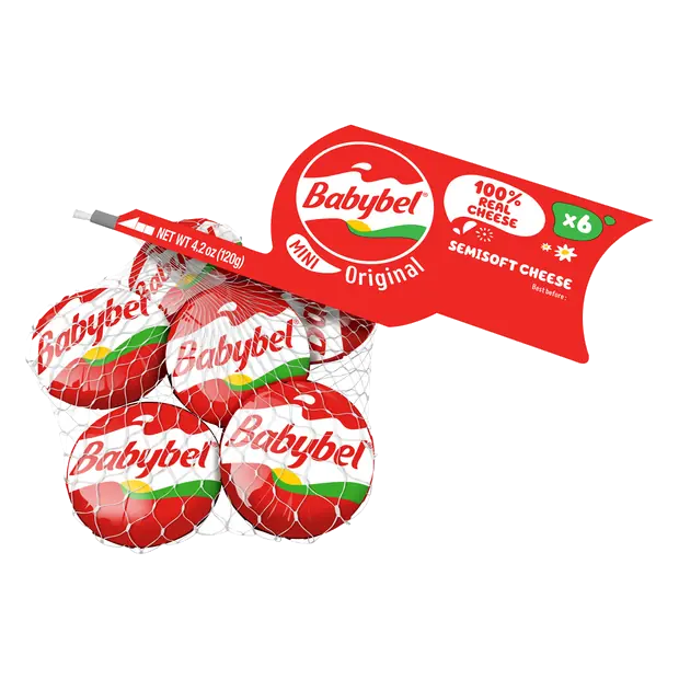 Mini Original Semi-Soft Snack Cheese - 6 ct