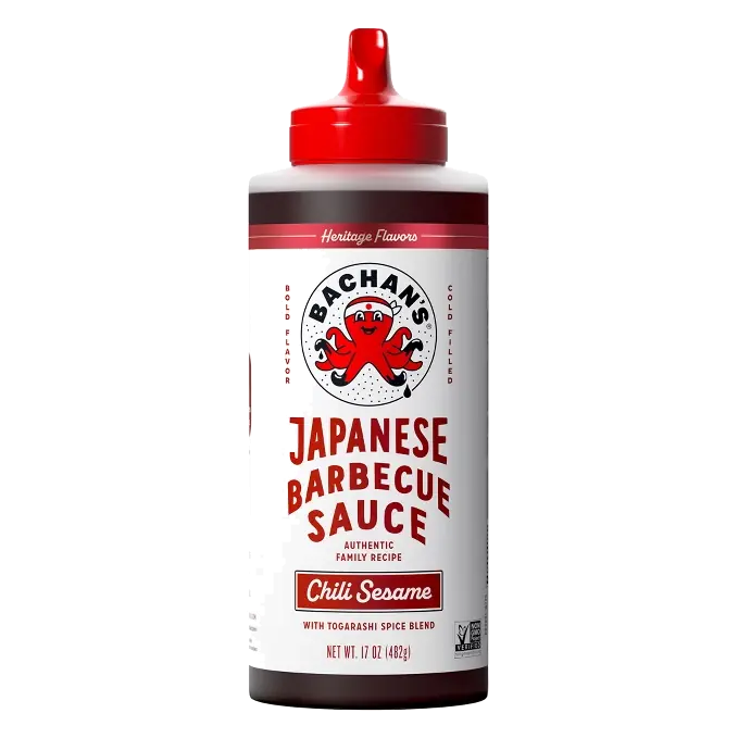 Bachan's Chili Sesame Japanese BBQ Sauce, 17oz