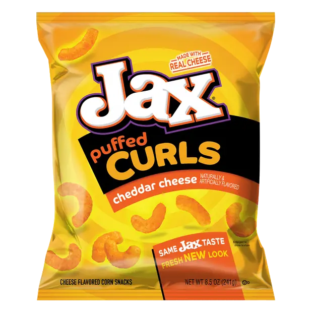 Jax Curls Puffed Cheddar Cheese