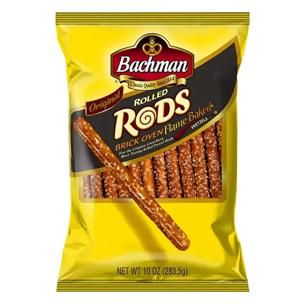 Rolled Rods Brick Oven Flame-Baked Original Pretzels