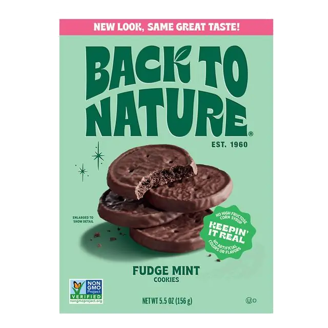 Back to Nature Cookies, Fudge Mint